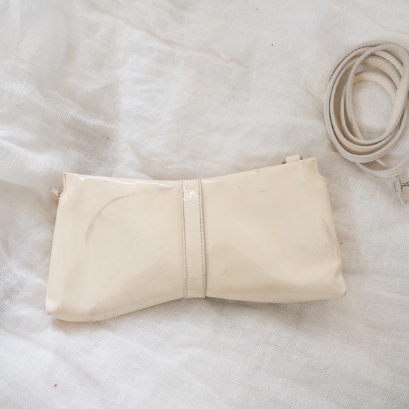 FERRAGAMO Patent Leather White Bag - Picture 4 of 4